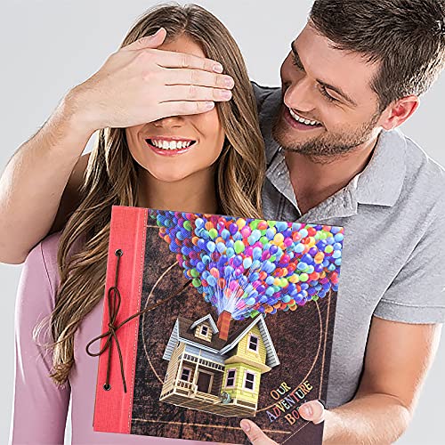 LINKEDWIN 12x12 Inch Our Adventure Book Scrapbook Album, 60 Pages (Up House) - Image 5