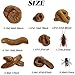 ROYHOO 47PCS Fake Poo Kit Realistic Fake Turd Prank Floating Poo Fake Dog Poop Toys with Fake Cockroaches and Fake Fly for Halloween April Fools Day Prank Party Supplies - Image 4