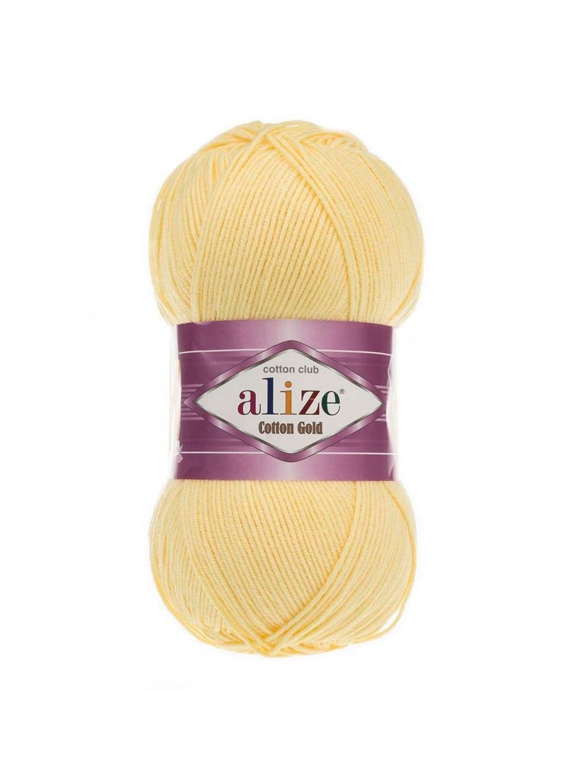 ALIZE Cotton Gold Yarn 187 Pineapple 100g