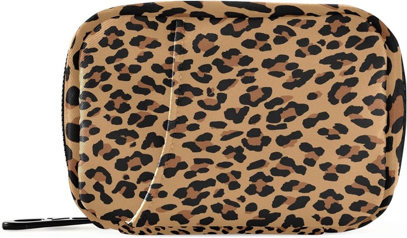 Leopard Pill Case for Women