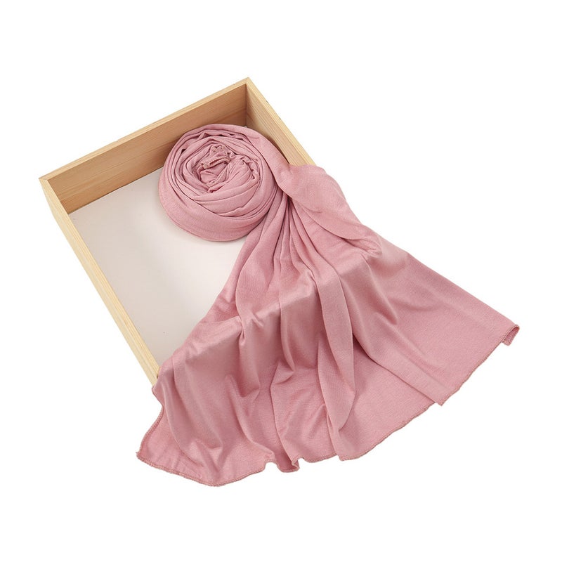 Printed Turban Hat Scarf Wrap 2-in-1 Headwear Gauze - Image 2