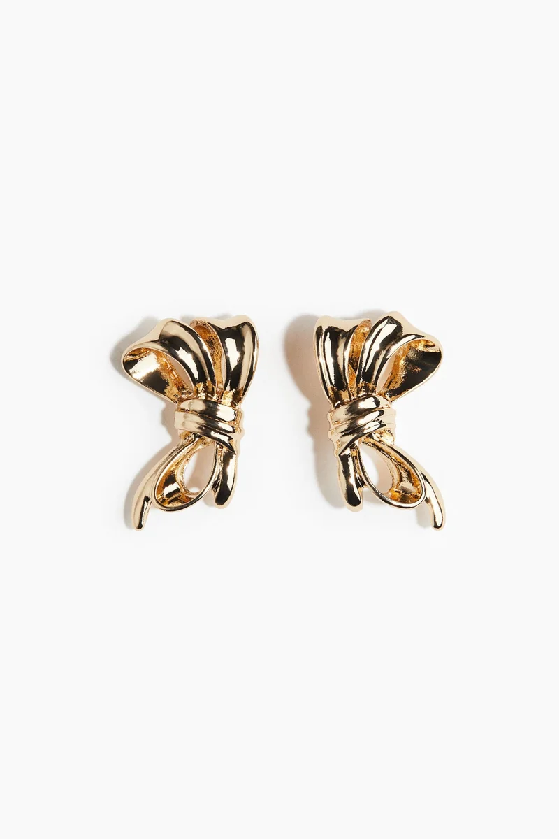 H&M Ribbon-detail earrings
