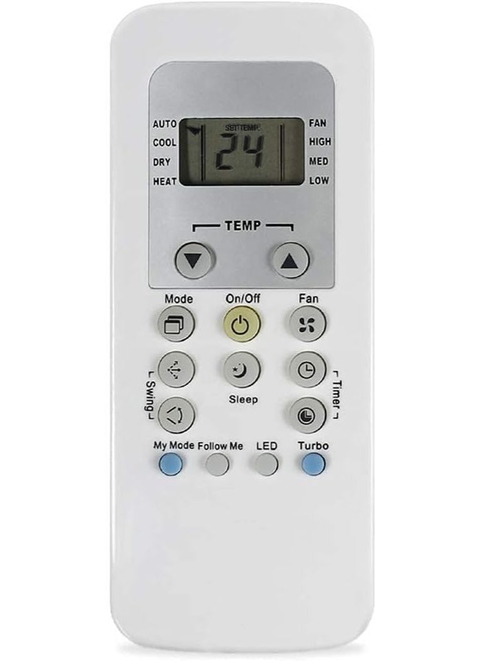 Replacement Air Conditioner Remote Control for Carrier AC – LCD Display, Cooling, Heating, Fan & Timer Functions, Easy-to-Use Universal Spare Remote - Image 1