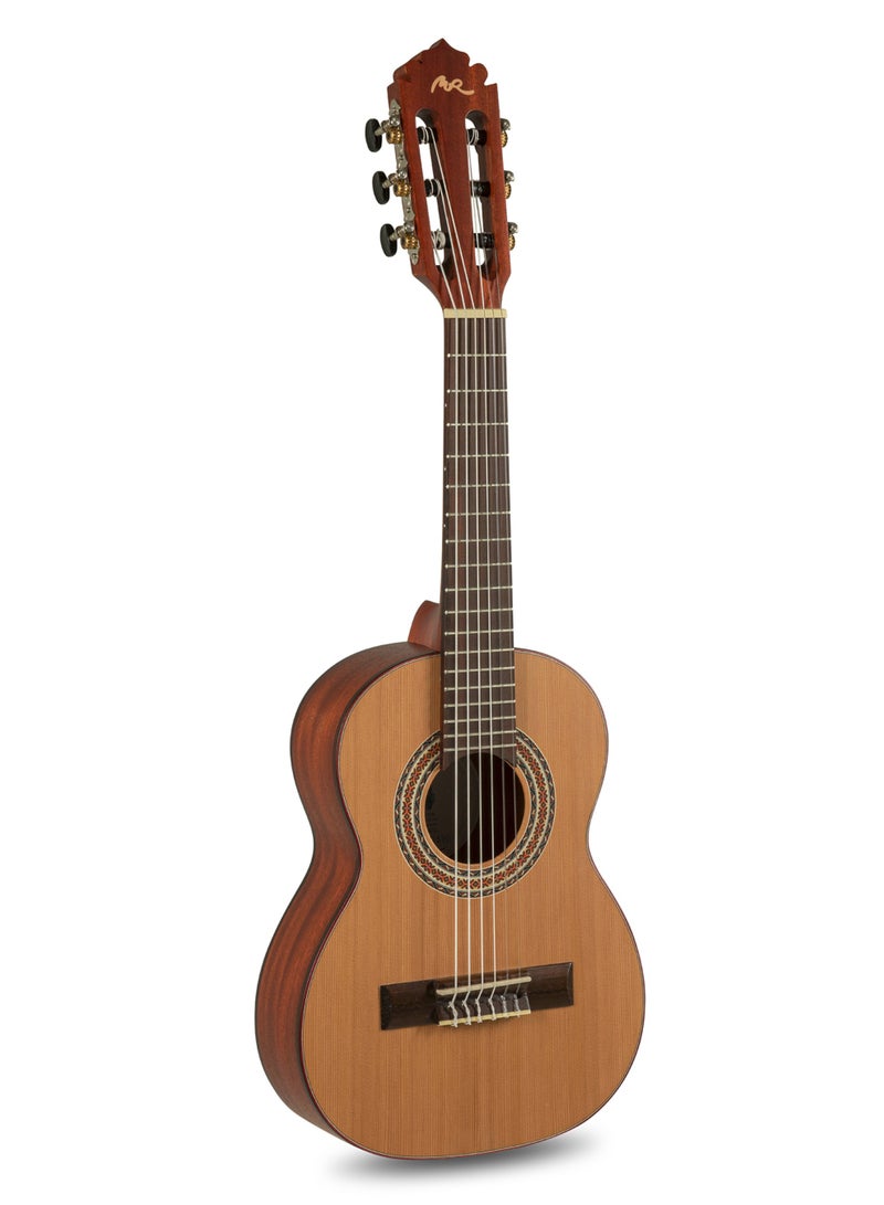 Manuel Rodríguez TRADICIÓN T-44 Classical Guitar 1/4 – Solid Cedar Top, Mahogany Back & Sides – Made in Europe - Image 1