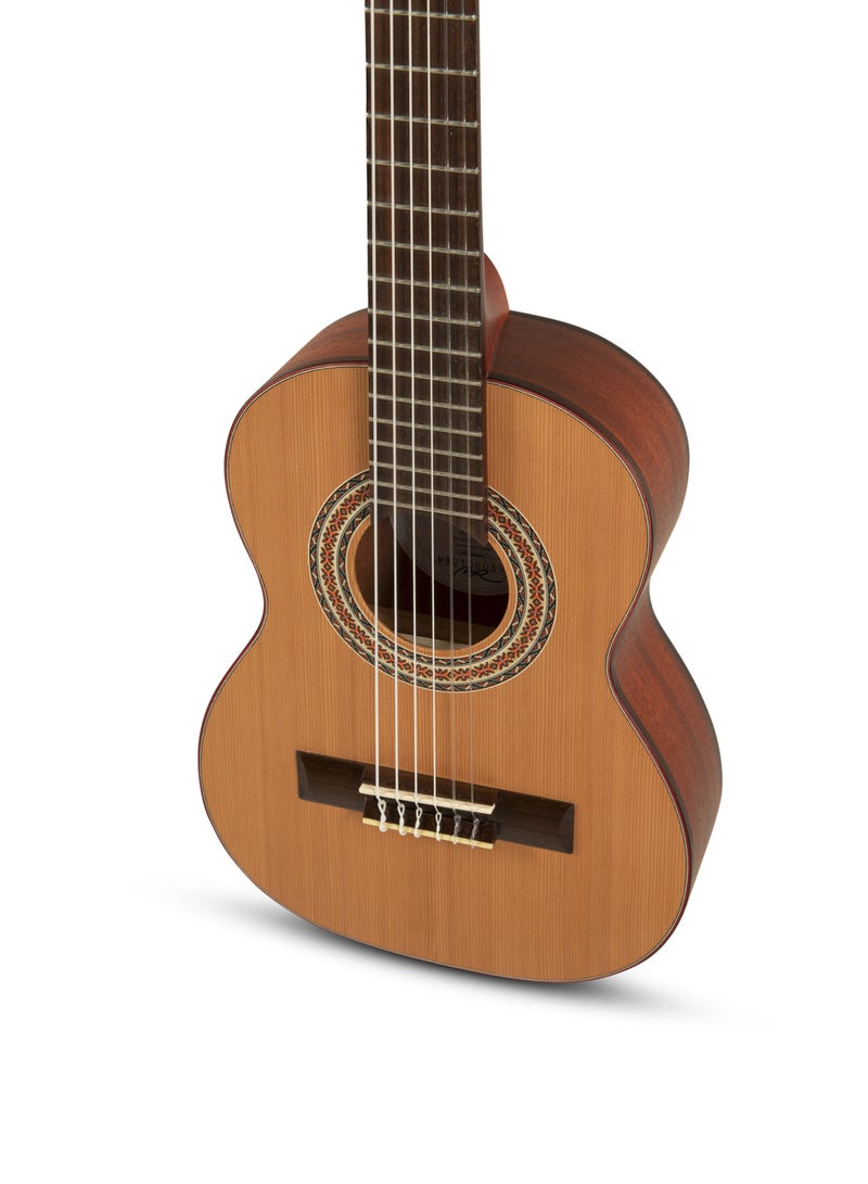 Manuel Rodríguez TRADICIÓN T-44 Classical Guitar 1/4 – Solid Cedar Top, Mahogany Back & Sides – Made in Europe - Image 4