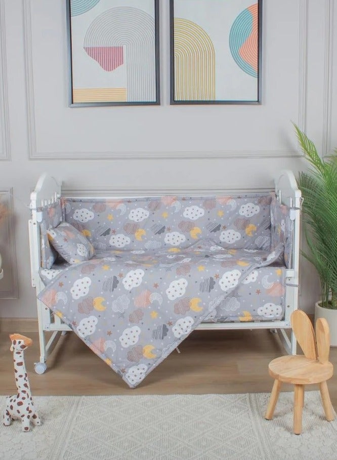 BABYCARA 5-Piece Baby Bed Guardrail Mattress fits Size 120x60cm  - Image 2
