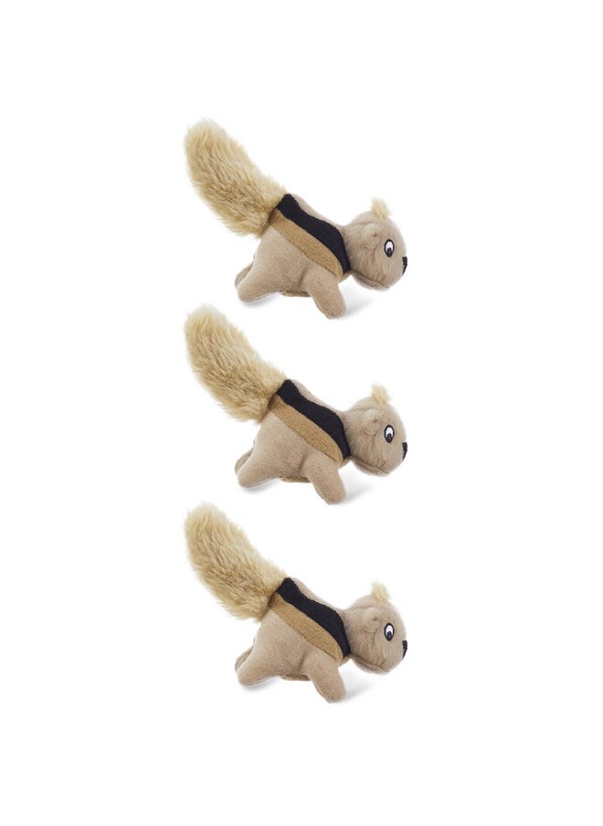اوتورد هاوند ألعاب بديلة للكلاب من Outward Hound Squeakin' Squirrels - عبوة من 3 قطع  - Image 1