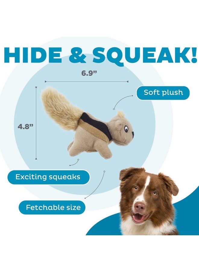 اوتورد هاوند ألعاب بديلة للكلاب من Outward Hound Squeakin' Squirrels - عبوة من 3 قطع  - Image 3