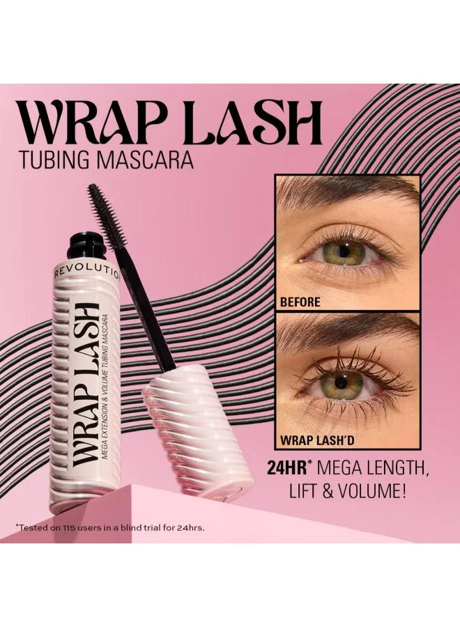 Revolution Revolution Wrap Lash Tubing Mascara Black