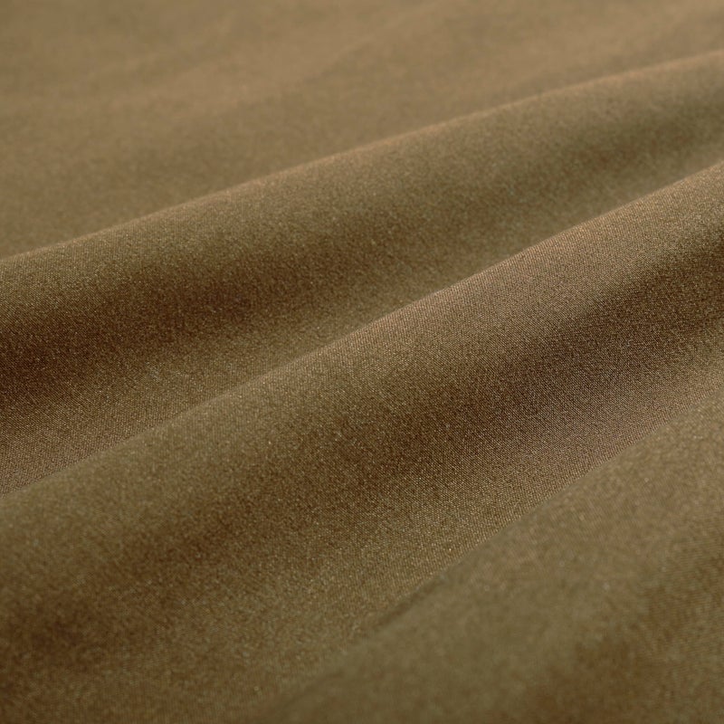 EVOLIVE غطاء وسادة جسم EVOLIVE ميكروفايبر فائق النعومة 21"x54" مع إغلاق بسحاب مخفي (غطاء وسادة جسم 21"x54"، بني) - Image 5