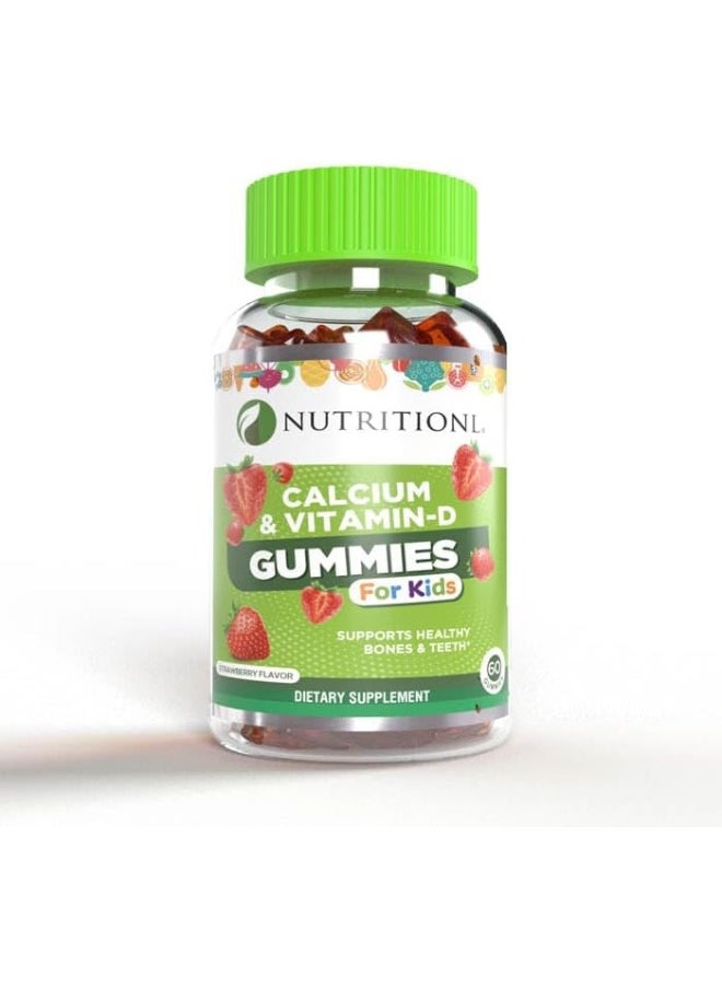 NUTRITIONL - Calcium And Vitamin D Gummies For Kids - Image 1