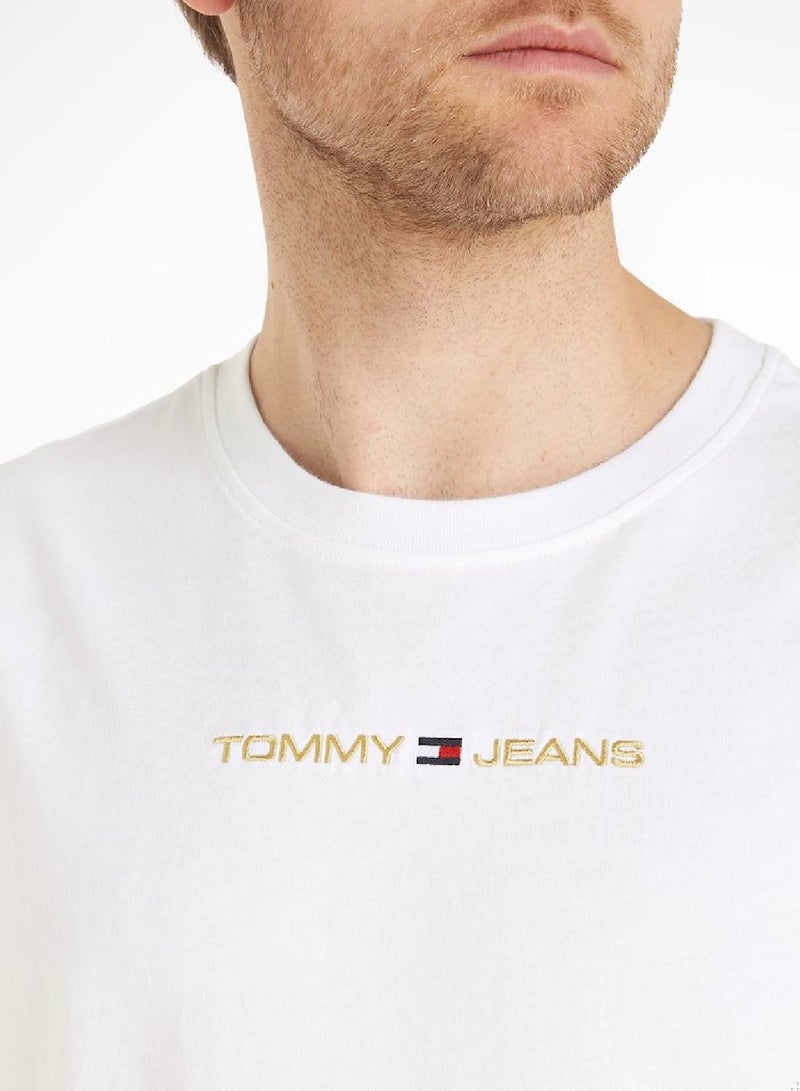 TOMMY JEANS Classic Gold Linear T-Shirt  - Image 5