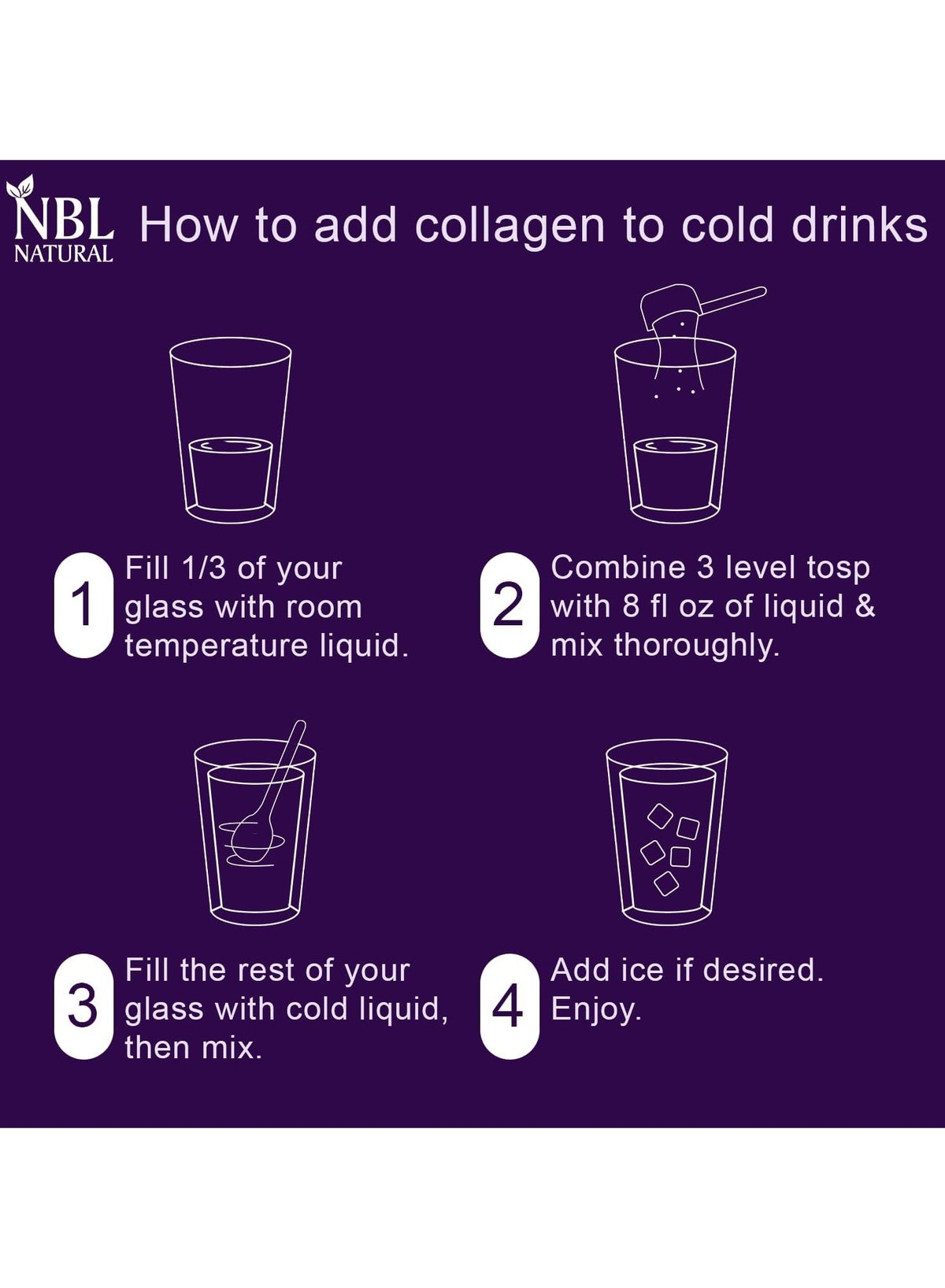 NBL Natural Marine Collagen Powder 221g