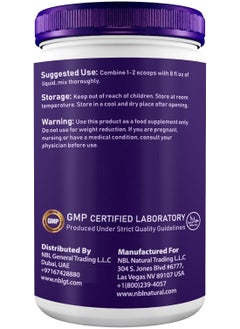 NBL Natural Marine Collagen Powder, Unflavoured, 12g Collagen Per Serving, 221g, 18 Servings  - Image 5