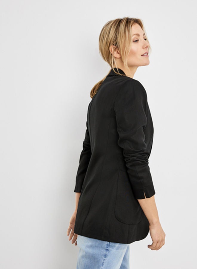 GERRY WEBER سترة ملائمة مصنوعة من مزيج من الليوسيل والكتان  - Image 2
