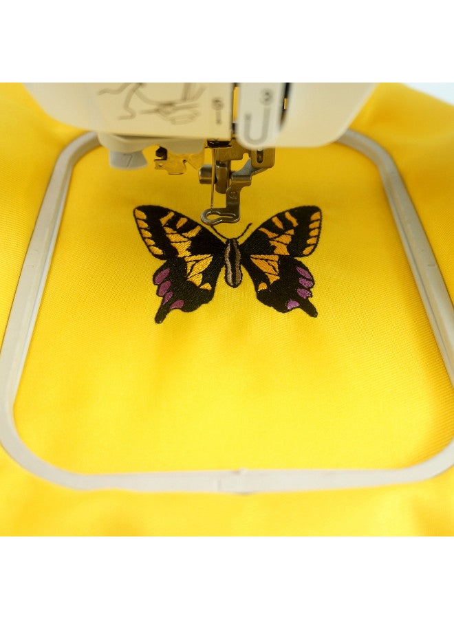 New brothread Tear Away Machine Embroidery Stabilizer Backing 10" x 25 Yd roll - Medium Weight 1.8 oz - Cut into Variable Sizes - for Machine Embroidery and Hand Sewing - Image 2