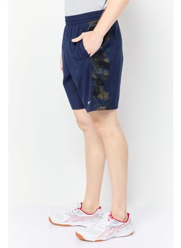 Reebok Men Sportswear Fit Brand Training Shorts, Navy  - Image 3
