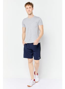 Reebok Men Sportswear Fit Brand Training Shorts, Navy  - Image 2