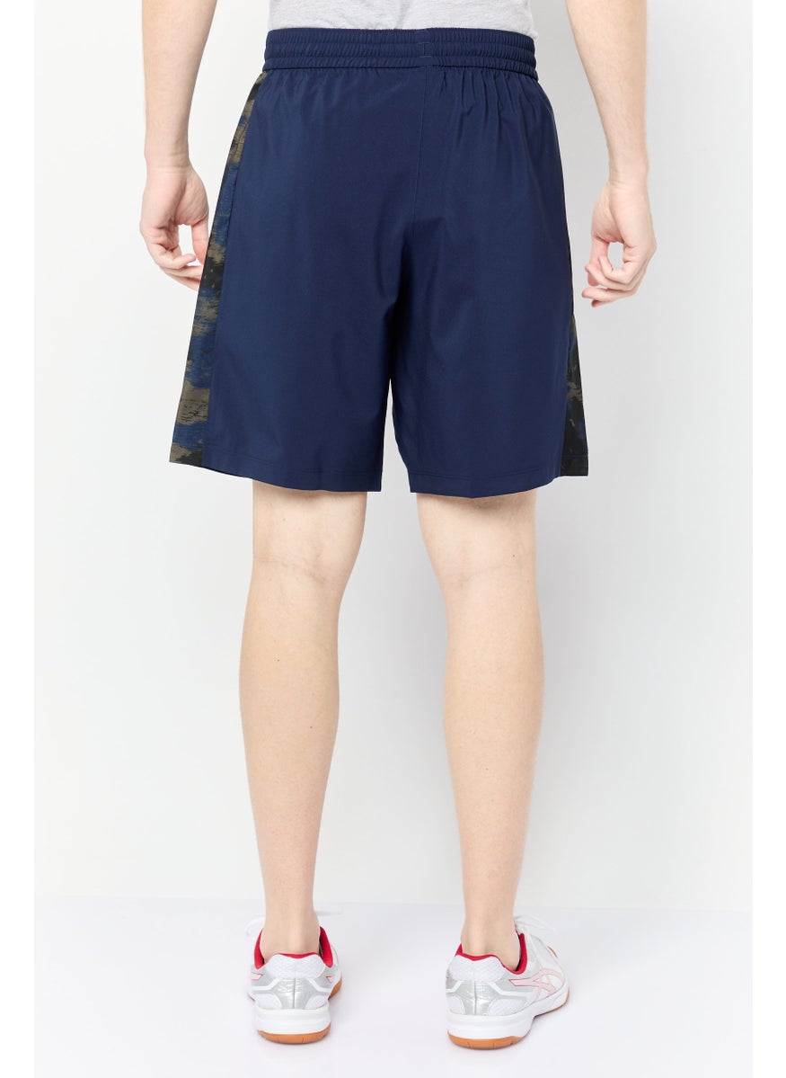 Reebok Men Sportswear Fit Brand Training Shorts, Navy  - Image 4