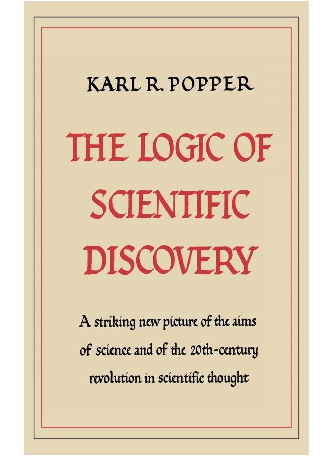 The Logic of Scientific Discovery - pzsku/Z5A554E2E885A9DFDD597Z/45/_/1737493743/55247f4c-2ac6-44c3-96e6-4c932b42986a