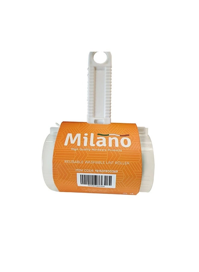 Milano Reusable Washable Lint Roller – Eco-Friendly & Durable Lint Remover for Clothes, Upholstery & Furniture, Easy to Clean, Reusable Design, Removes Pet Hair, Dust & Lint Efficiently 16X8X10Cm - Image 3