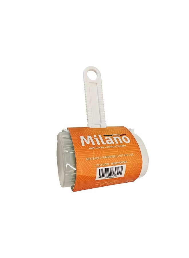Milano Reusable Washable Lint Roller – Eco-Friendly & Durable Lint Remover for Clothes, Upholstery & Furniture, Easy to Clean, Reusable Design, Removes Pet Hair, Dust & Lint Efficiently 16X8X10Cm - Image 2