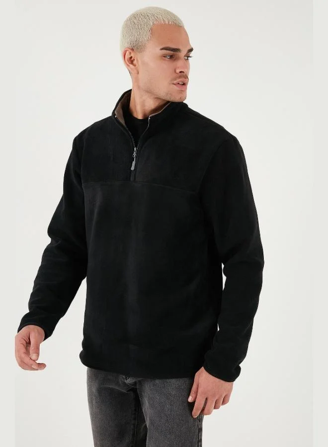 Buratti  Buratti Regular Fit Anti-Pilling Non-Pilling Standing Collar Raised 2-Pack Polar Men's POLAR 5896700S2 for Men | Best Price UAE