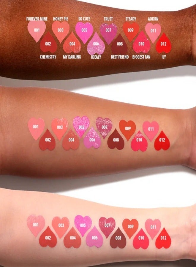 MOIRA Love Steady Liquid Blush – 10: Biggest Fan, Lightweight Buildable Formula, Long-Lasting Dewy Finish, Hydrating & Blendable, Vegan & Cruelty-Free, 0.17 fl. oz (5 ml)