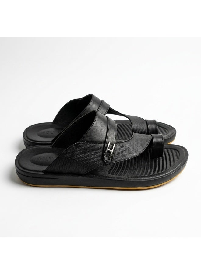 Men's Casual Comfort Slides – Stylish Cross Strap Slippers with Cushioned Footbed for Everyday Wear - Image 4