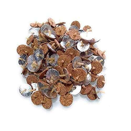 ZILKA Zilka Floating Vaat, Silver Cork Vaati, Pouch of 1,000 Pieces, Parsi Vaat, Wax Wicks - Smokeless  - Image 3