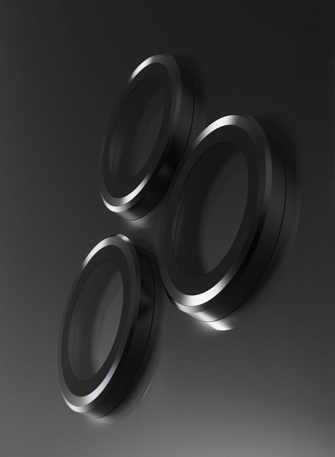 BodyGuardz Apex Compatible with iPhone 16 Pro and iPhone 16 Pro Max Camera Lens Protector, 9H Hardness Tempered Glass, Scratch Resistant, Easy Installation, Case Friendly (Black) - Image 5