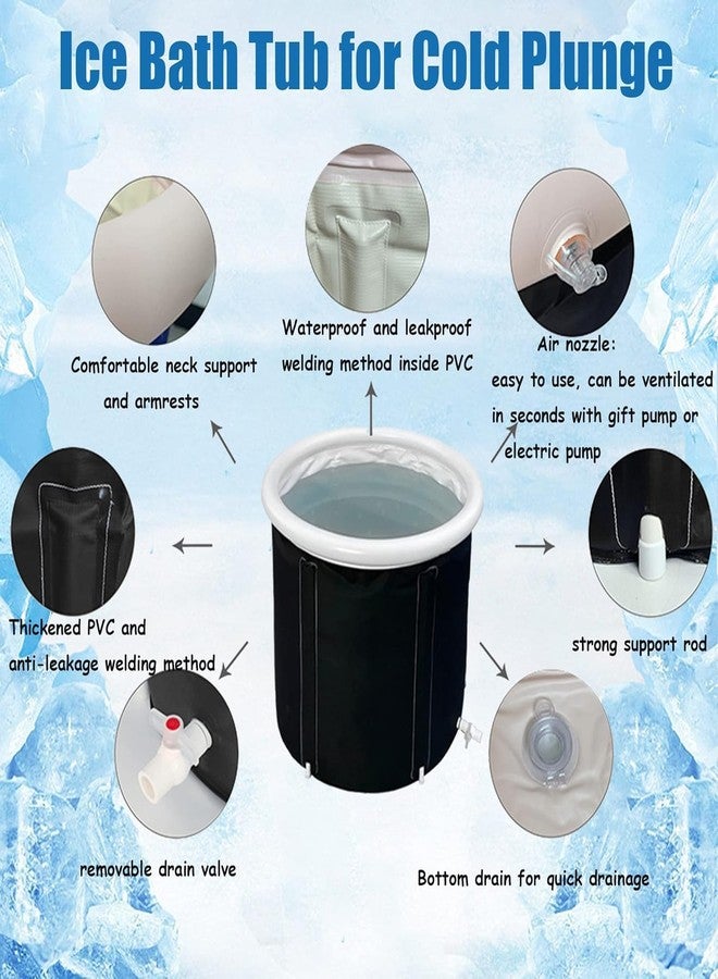 Clefairy Ice Bath Tub | Cold Plunge Tub | Cold Water Therapy Tub for Recovery & Cold Plunge | Portable Ice Bath Plunge Pool For Adults | Ice Plunge Tub For Ice Baths |Cold Tub - Image 5