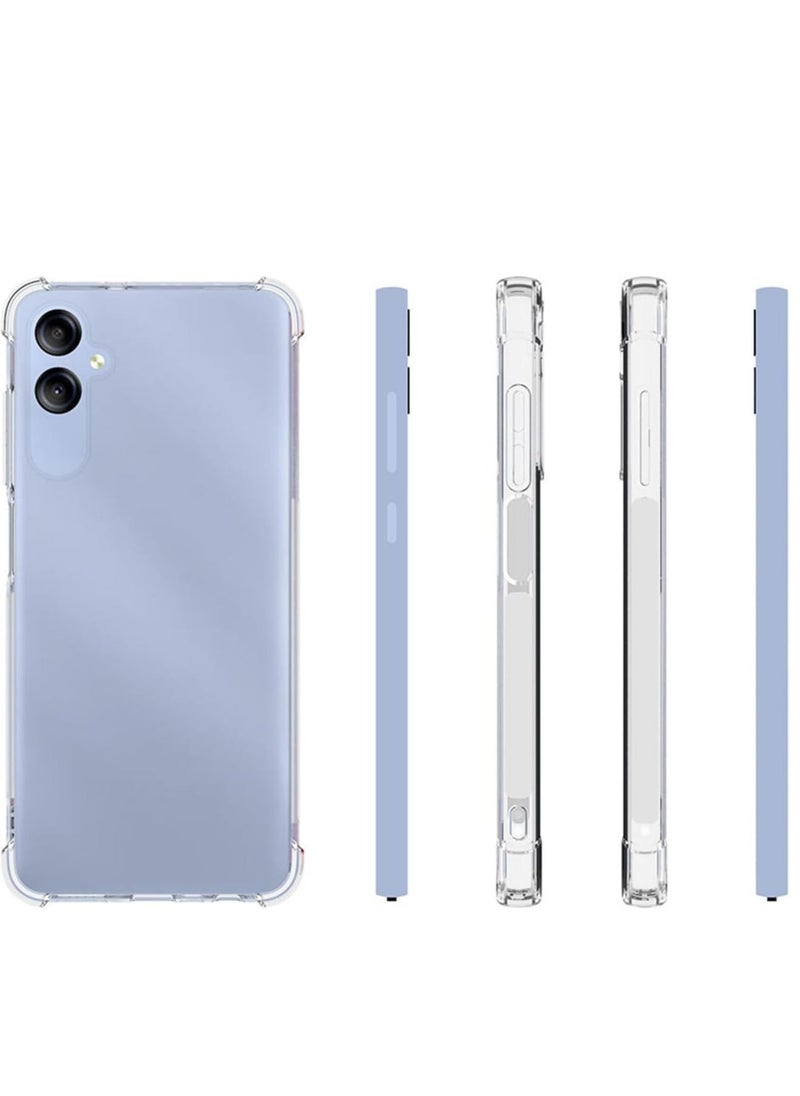 Raxoom [1+2] for Samsung Galaxy A35 5G Case, Clear Case with Screen Protector (2 Pack), Reinforced Corners TPU Shock-Absorption Flexible Cell Phone Cover for Galaxy A35 5G (Samsung Galaxy A35 5G) - Image 2