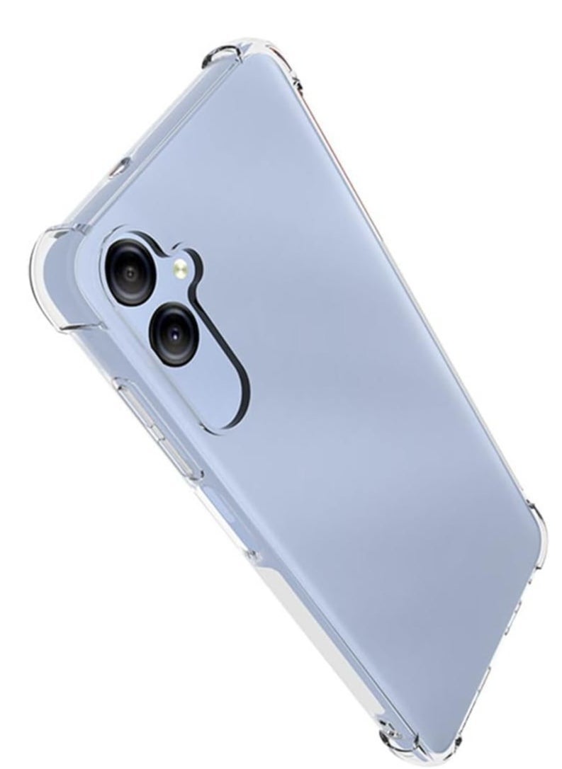 Raxoom [1+2] for Samsung Galaxy A35 5G Case, Clear Case with Screen Protector (2 Pack), Reinforced Corners TPU Shock-Absorption Flexible Cell Phone Cover for Galaxy A35 5G (Samsung Galaxy A35 5G) - Image 4