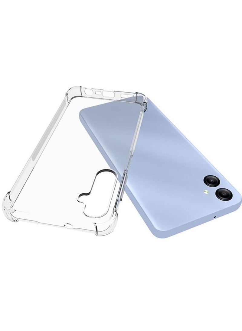 Raxoom [1+2] for Samsung Galaxy A35 5G Case, Clear Case with Screen Protector (2 Pack), Reinforced Corners TPU Shock-Absorption Flexible Cell Phone Cover for Galaxy A35 5G (Samsung Galaxy A35 5G) - Image 3