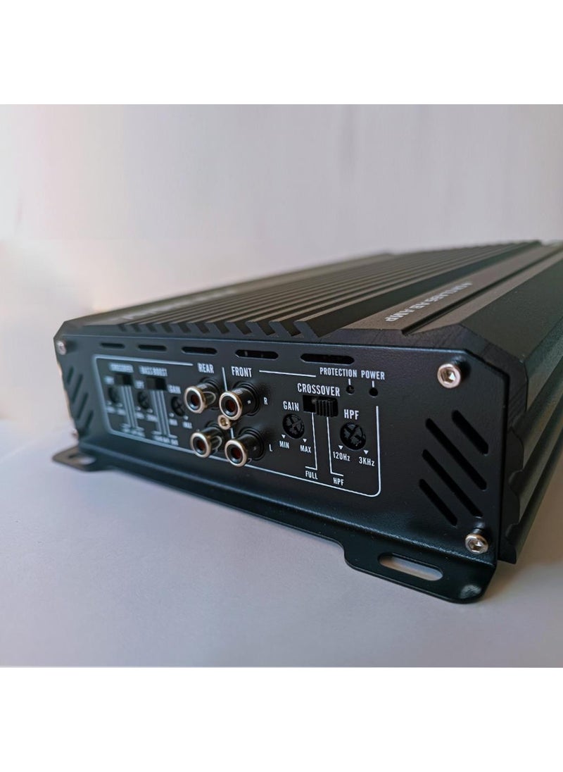 ADS - 5000W 4X80 Rms 4 channel Professional Car Amplifier + 24 Months Warranty - Image 1
