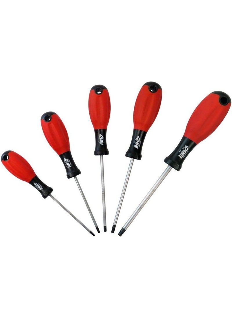 Screwdriver Set Torx 5 Pieces T10-T30