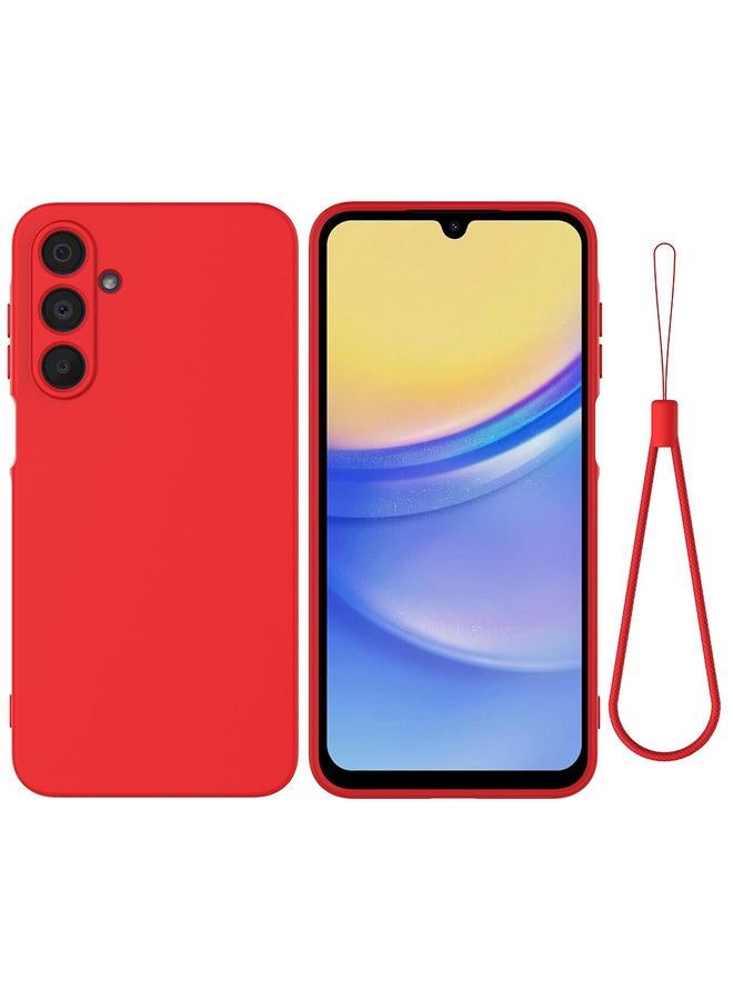 اس-توب جراب لهاتف Samsung Galaxy M16 / F16، جراب هاتف مقاوم للصدمات من السيليكون السائل بلون نقي - Image 1