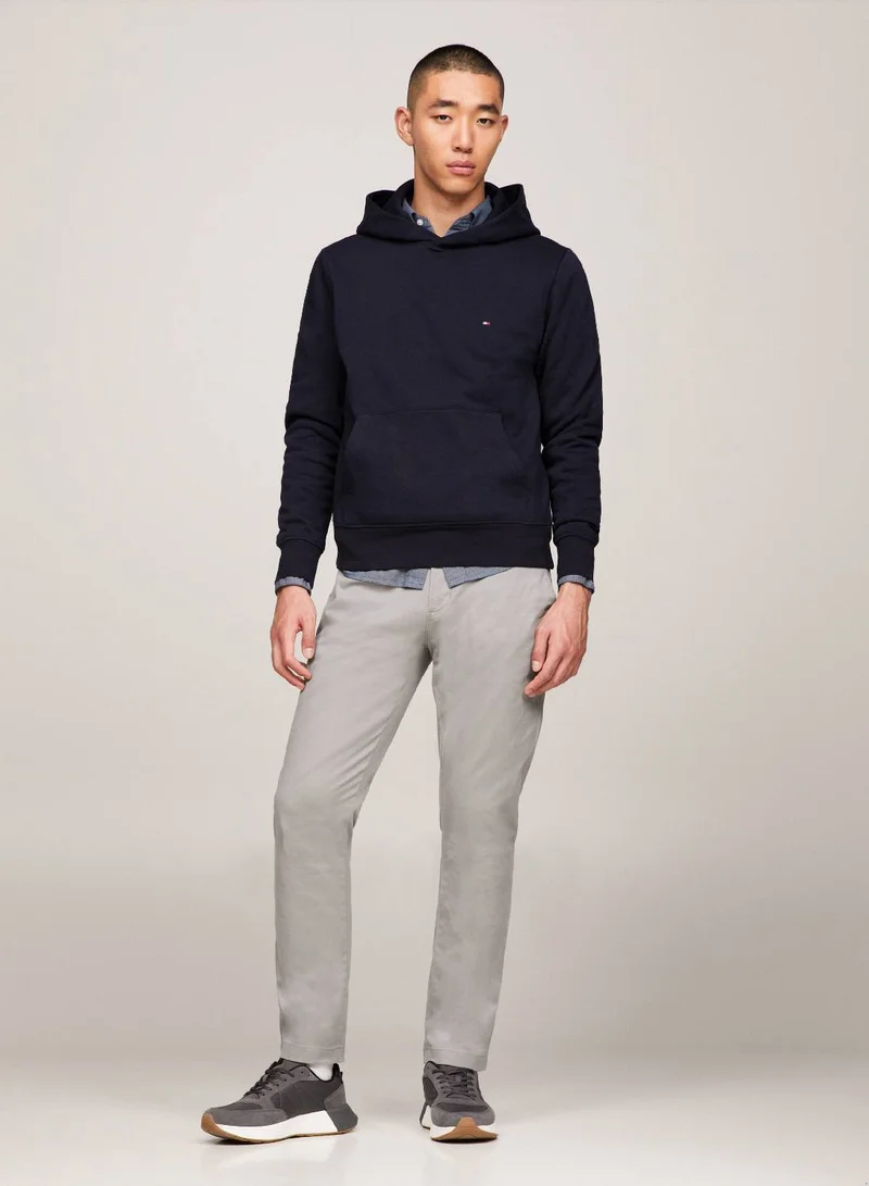 TOMMY HILFIGER Men's 1985 Collection Denton Straight Pima Chinos -  Stretch Pima cotton, Grey