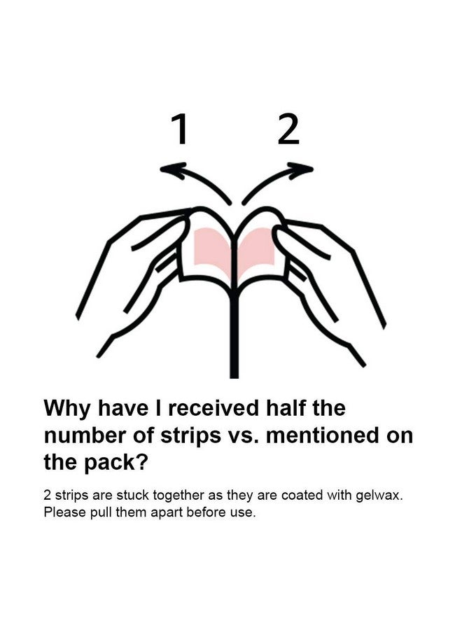 مجموعة إزالة الشعر بالشمع للجسم بالكامل - للبشرة الحساسة (عبوة من 20 شريحة شمع) - Image 3
