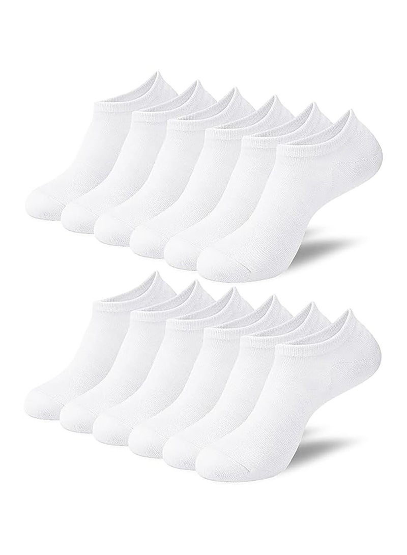 Bamboo Trainer Socks for Womens and Mens No Show Ankle Socks Low Cut Invisible Non Slip Liner Socks Multipack Casual Footies for Sneaker Loafers and Boat Shoes  - Image 1