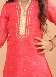 LILPICKS Printed Dhoti Kurta Set  - Image 5