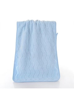 Reexplore Reexplore Super Absorber Light Weight Microfiber Bathing Towel Soft Quick Dry Bath Towel for Men Women 275 x 55 inch70 x 140cm 350 GSM Blue  - Image 2