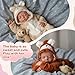 BABESIDE Lifelike Reborn Baby Twins 20 inch Soft Body Realistic Newborn Dolls for Kids Age 3 - Image 4