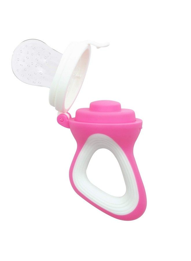 1st Step Bpa Free Silicone Fruit And Food Nibbler And Feeder (Pink) - Image 5