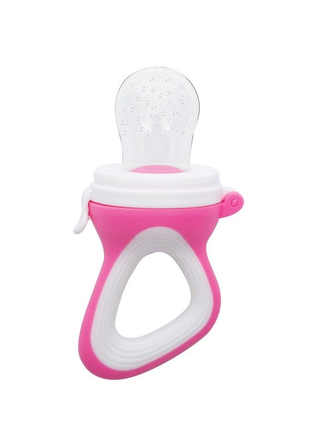 1st Step Bpa Free Silicone Fruit And Food Nibbler And Feeder (Pink) - Image 4