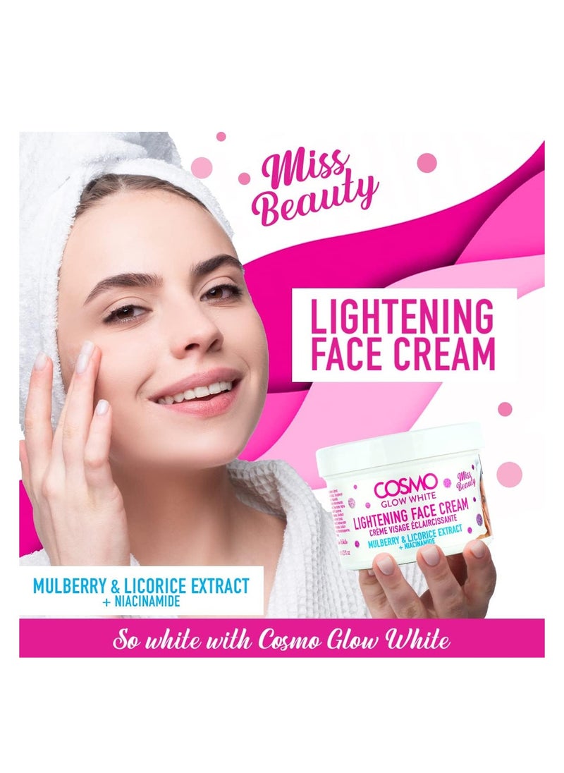 COSMO Cosmo Glow White Lightening Face Cream 125ml for Men and Women  - Image 2