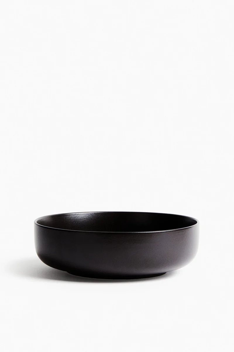 H&M Reactive-glaze stoneware serving bowl