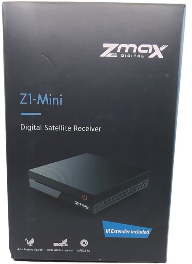 Generic - Zmax Z1-Mini Digital Satellite Receiver with MPEG-4 HD Support and Multi Satellite Receiver - Image 1