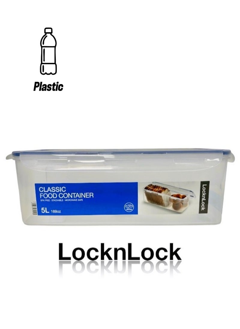 LOCK & LOCK - LocknLock 5L  Airtight Food Storage with Divider  - BPA-Free, Microwave, Freezer, and Dishwasher Safe - Image 1